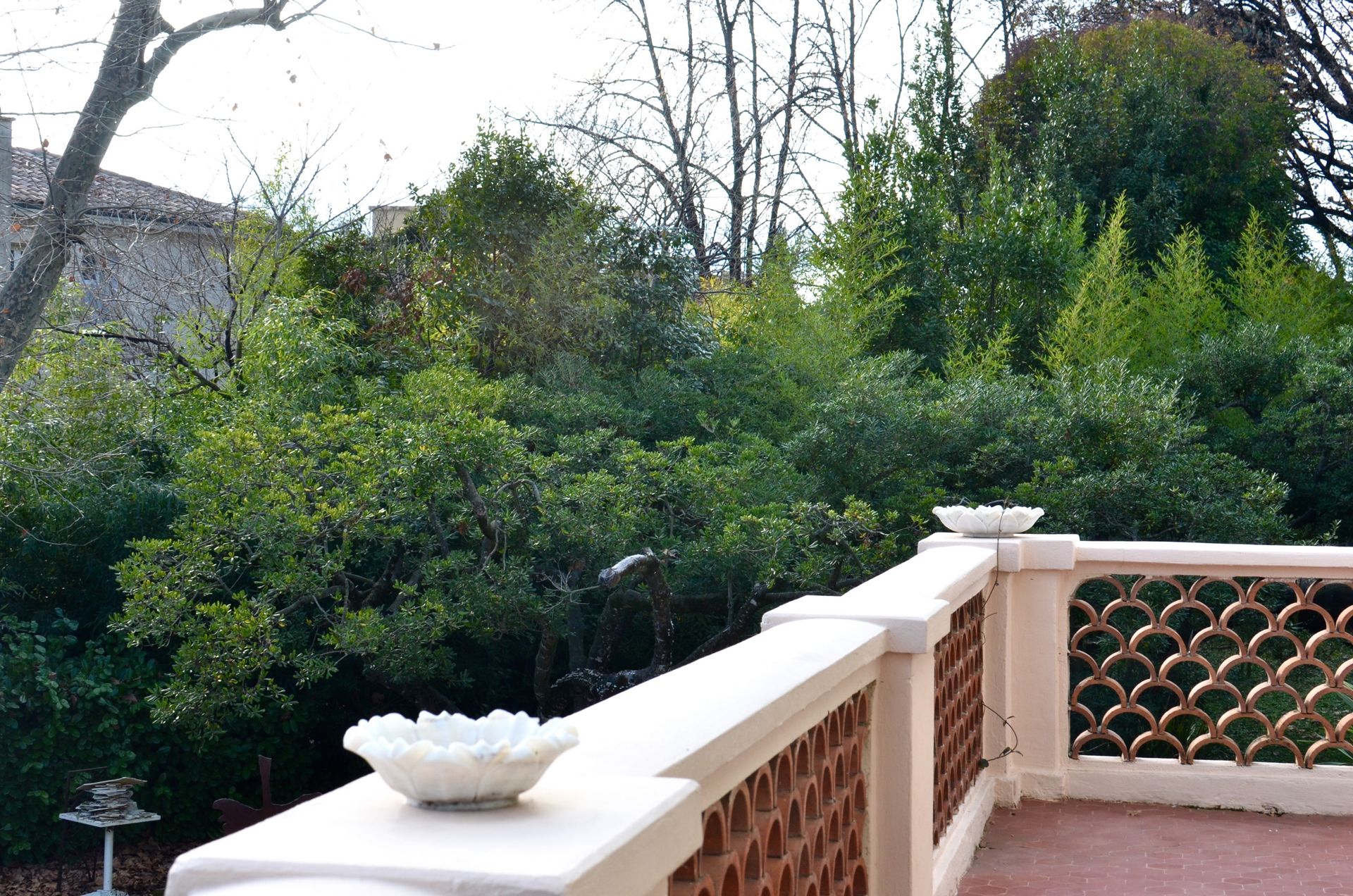 Terraza con vistas para desconectar